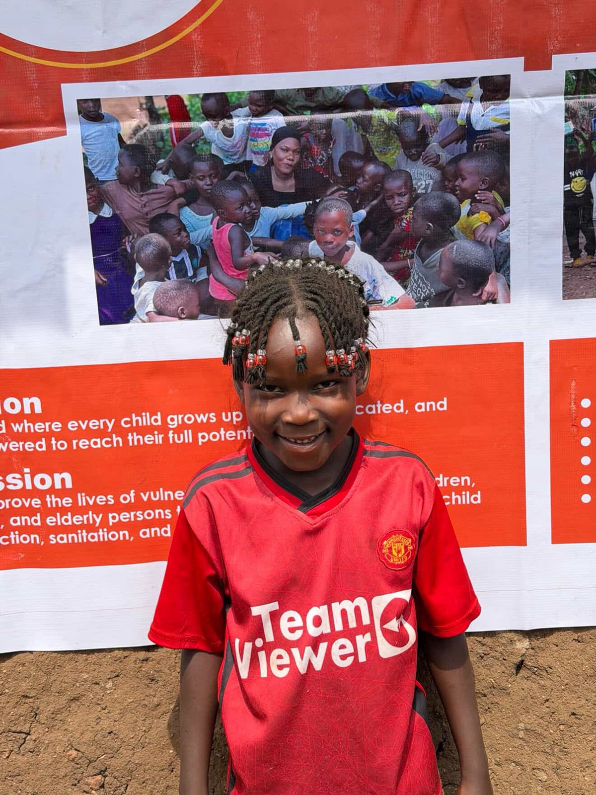 Child waiting for sponsor